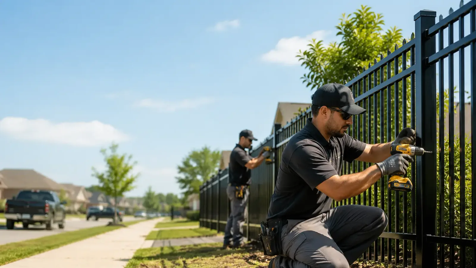 Metal Fence Installation in Williston, TN